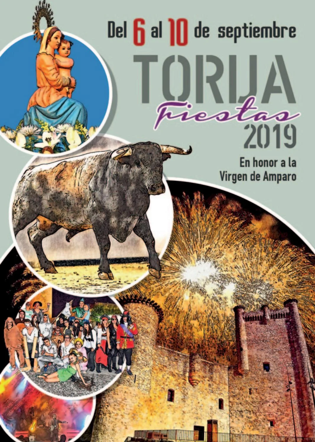 Fiestas patronales en honor a Nuestra Señora del Amparo 2019 Torija